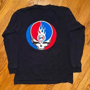 Black long sleeve Grateful Dead snowboard shirt medium